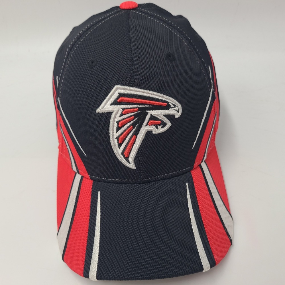 Atlanta‎ Falcons Hat Fitted (Seems S-M) Reebok Black Red NFL Football Logo Men